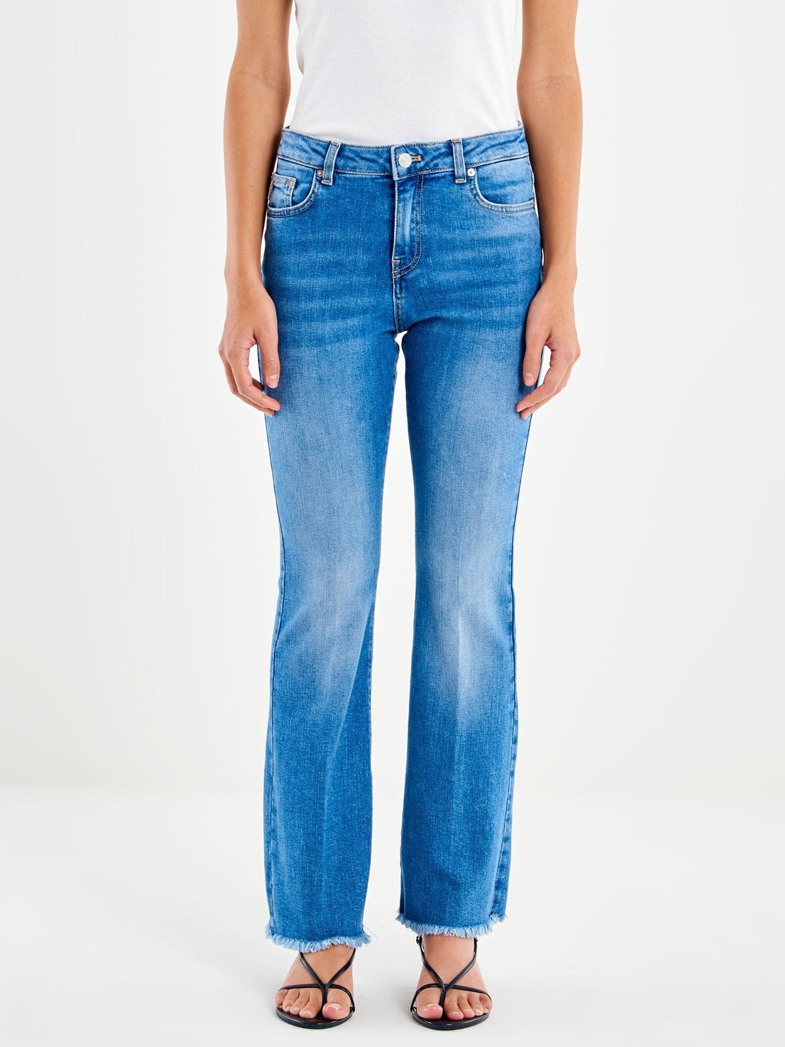 jeans icon gisele DAB 5016 DENIM BLU VICOLO 