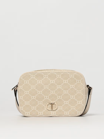 borsa in ecopelle e tessuto 251TD8284 12407 TWINSET 