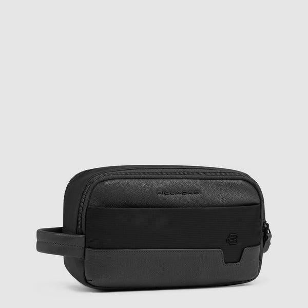beauty case in tessuto riciclato BY6021W138 N PIQUADRO 