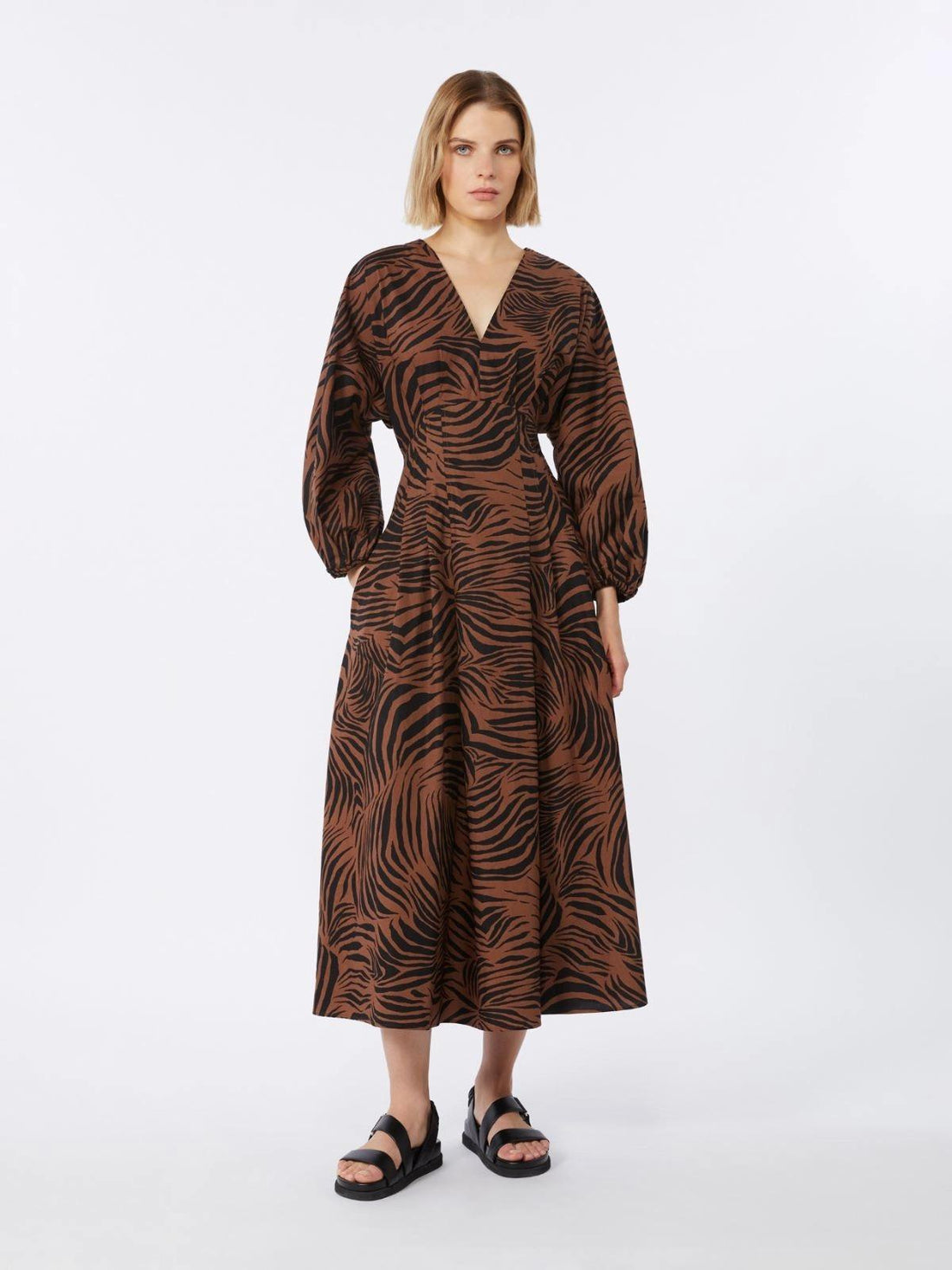 Abito con scollo a V MSTASTICE 002 MAXMARA STUDIO 