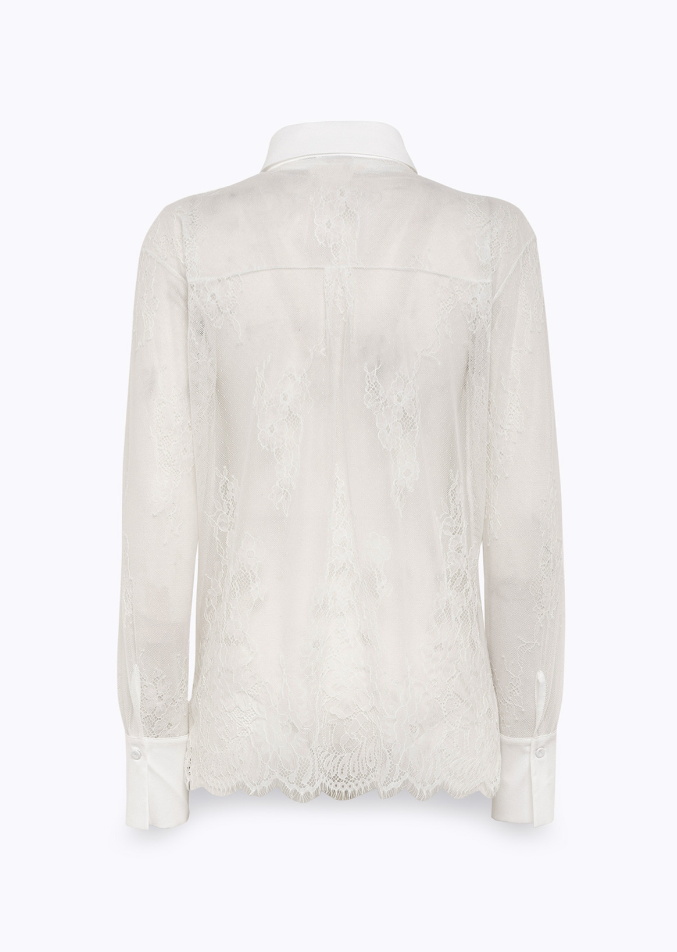 camicia in pizzo RA6155J3901 X1008 Blugirl 