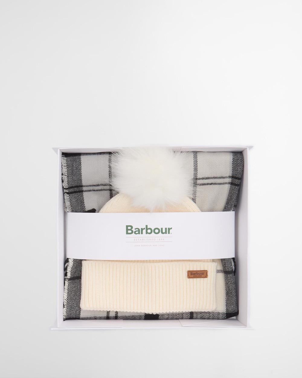set regalo cappello e sciarpa LGS0054 LGS GY31 BARBOUR 