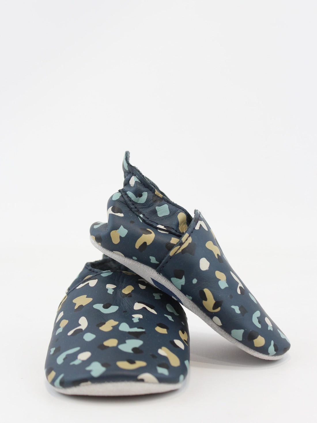 Scarpina bassa con fantasia 1224-178-01 NAVY BOBUX 