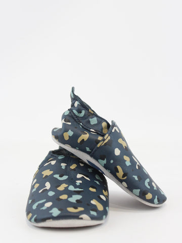 Scarpina bassa con fantasia 1224-178-01 NAVY BOBUX 