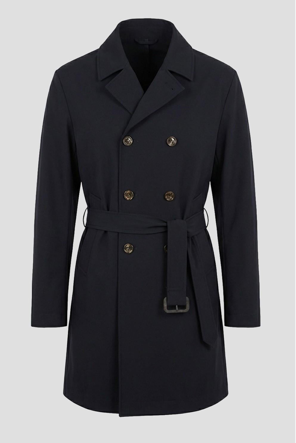 trench doppiopetto con cintura S10MUC971 185-89 MONTECORE 
