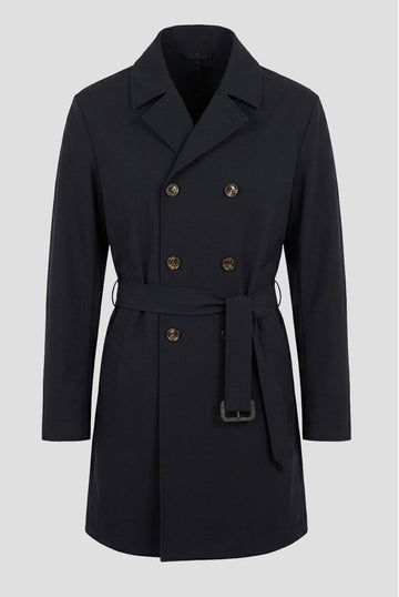 trench doppiopetto con cintura S10MUC971 185-89 MONTECORE 