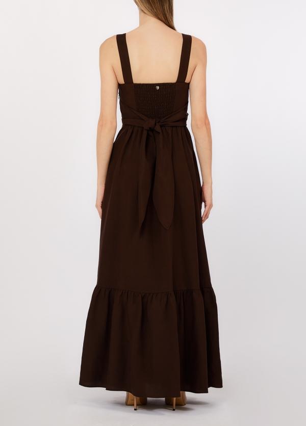 abito lungo WA6428T4818 91109 LIU JO WHITE 