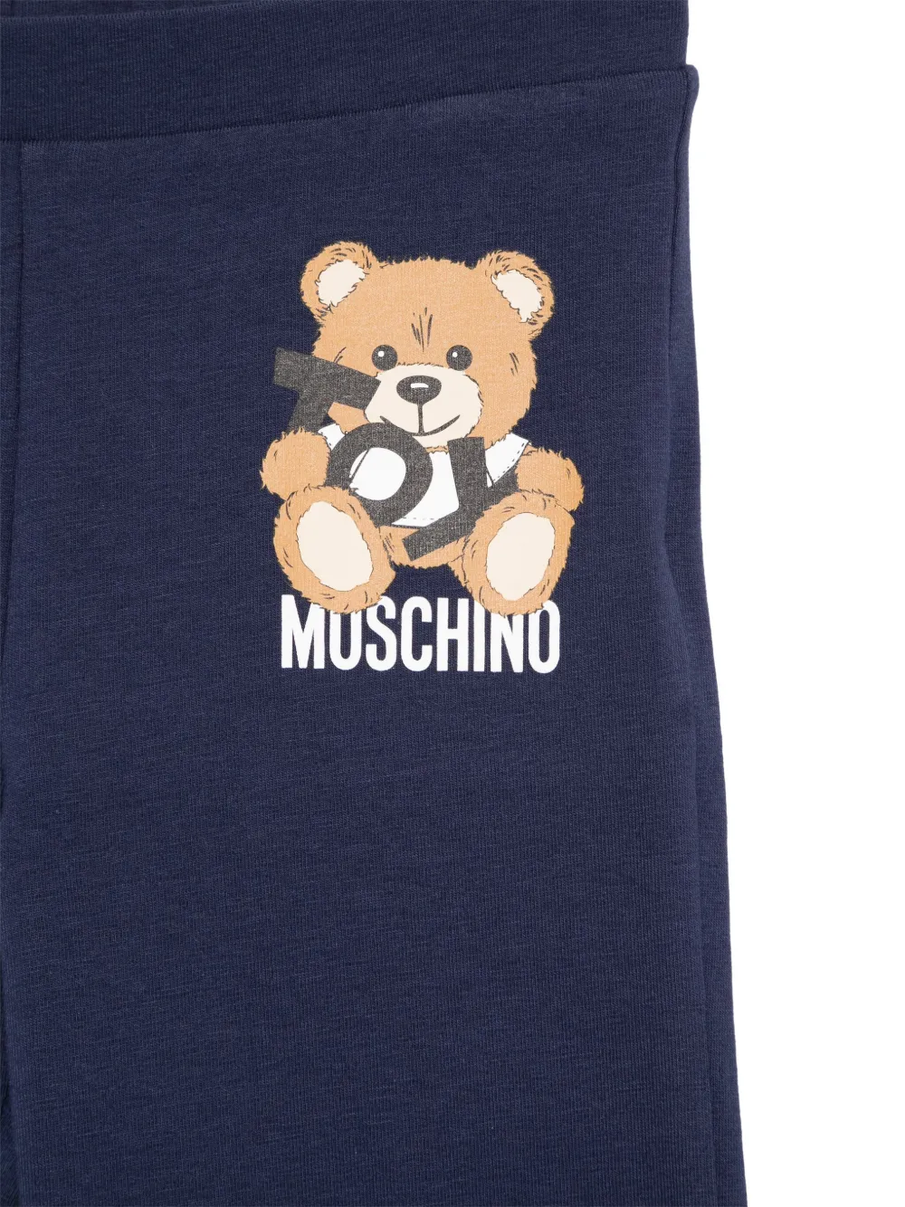 leggins con teddy HBP051LBA00 40016 MOSCHINO KIDS 