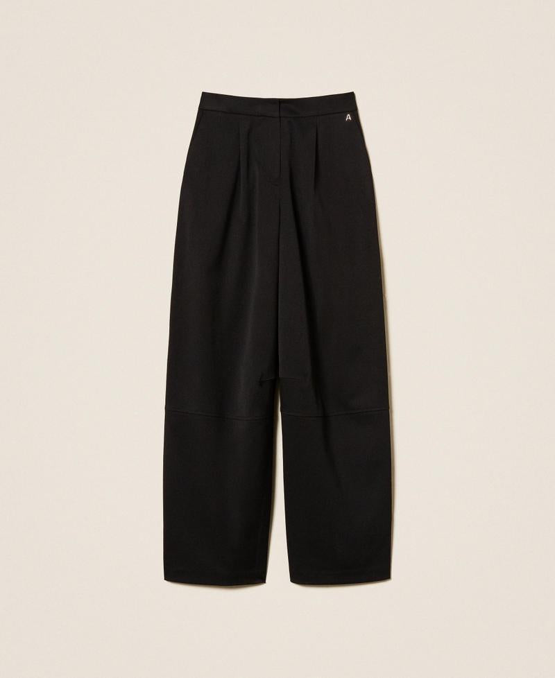 pantaloni a palazzo 252AT2011 00006 TWINSET ACTITUDE 