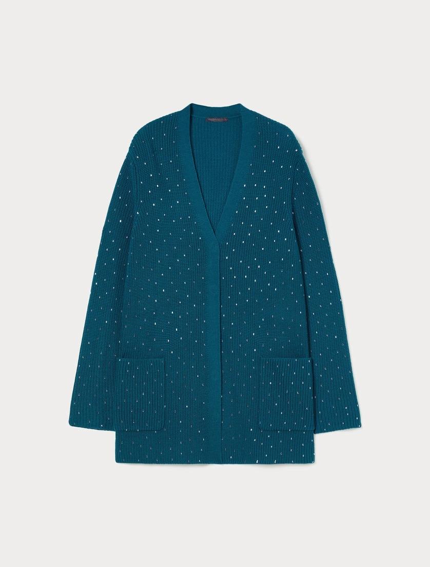 cardigan con strass OTRE 003 MARINA RINALDI 