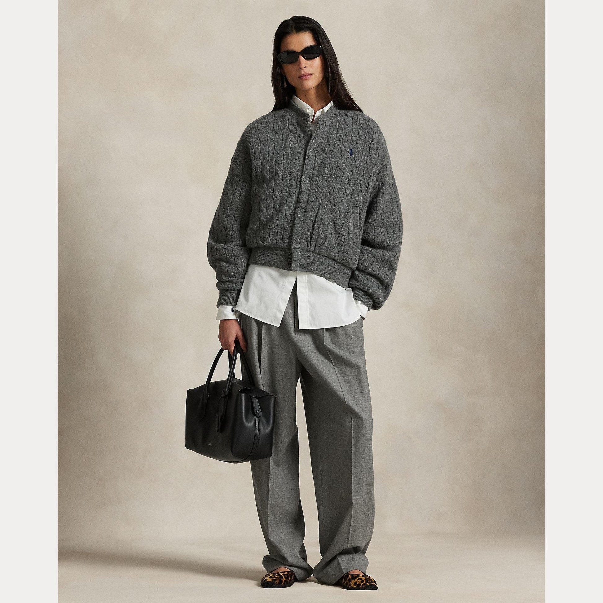 giacca bomber in lana e cashmere 211-966122 001 RALPH LAUREN POLO 