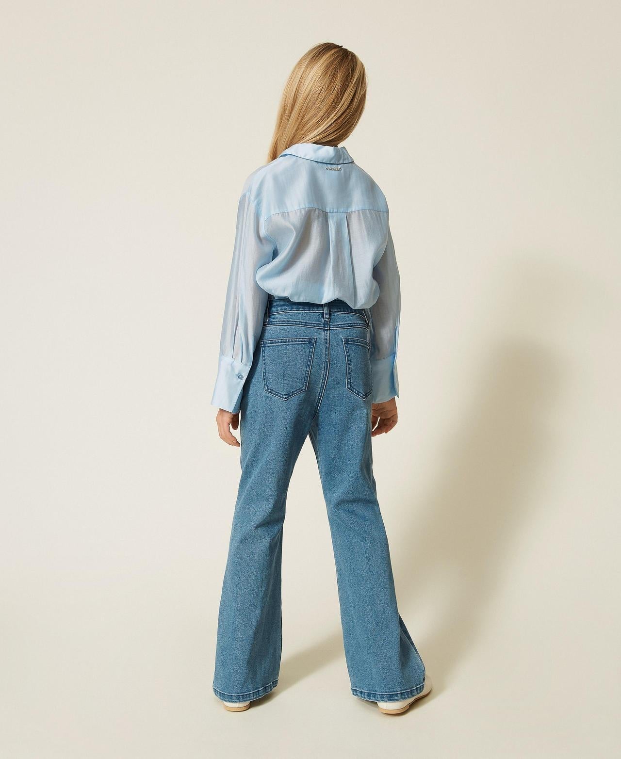jeans svasati 261GJ2062 03451 TWINSET GIRL 