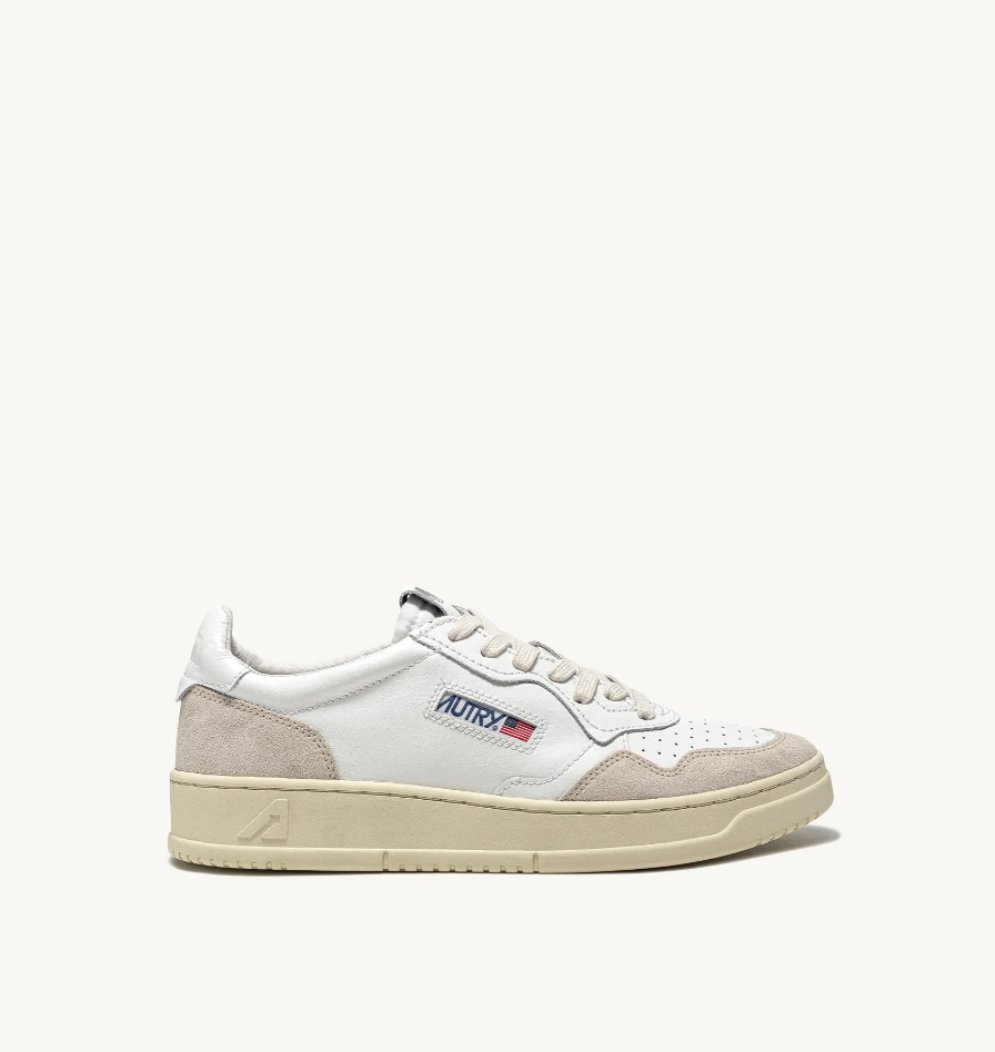 sneakers in pelle autry AULMLS33 WHITE AUTRY 