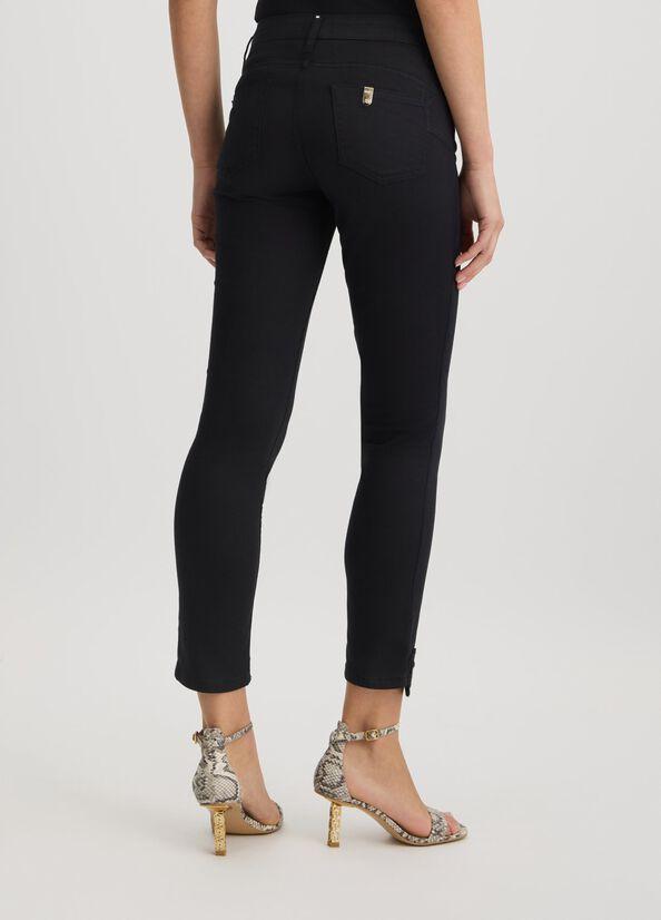 pantalone con ricami fondo WA5457T4033 M9639 liU JO 