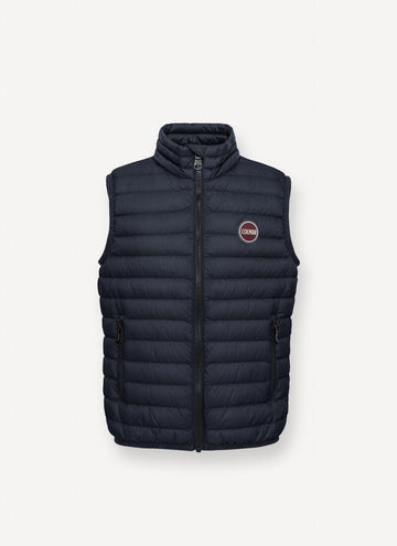 gilet trapuntato in piumino 3489A 8VX 68 NAVY-ICE COLMAR 