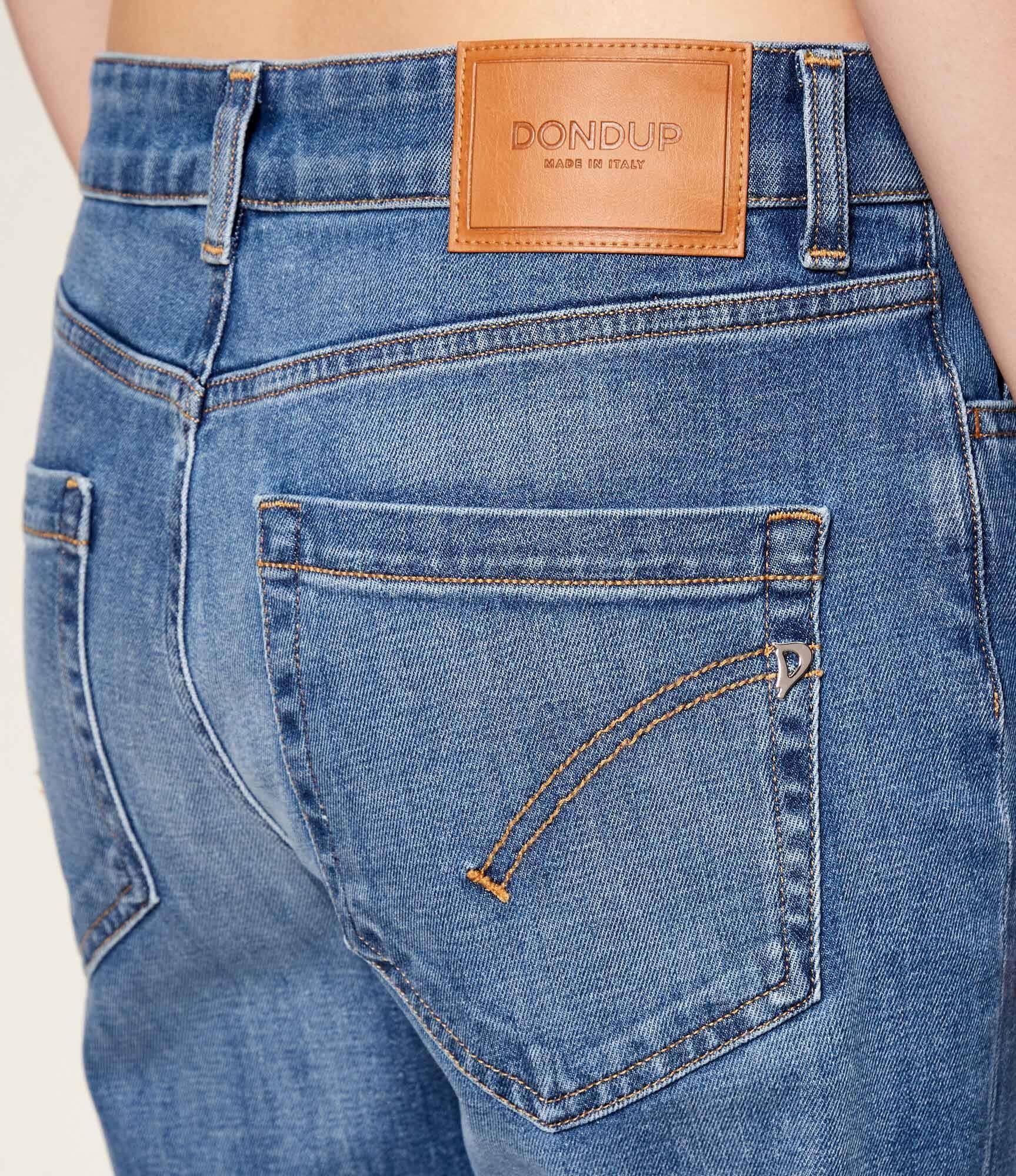 jeans koons bottom gioiello DP268BDSE340DK07 800 DONDUP 
