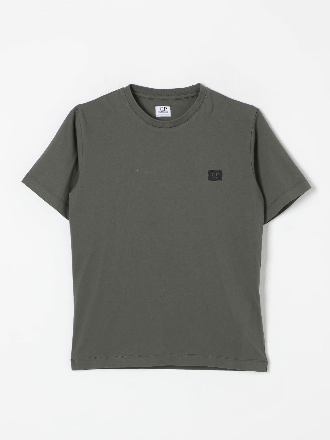 t-shirt con mini patch CMM008LAA17 31233 CP COMPANY KIDS 