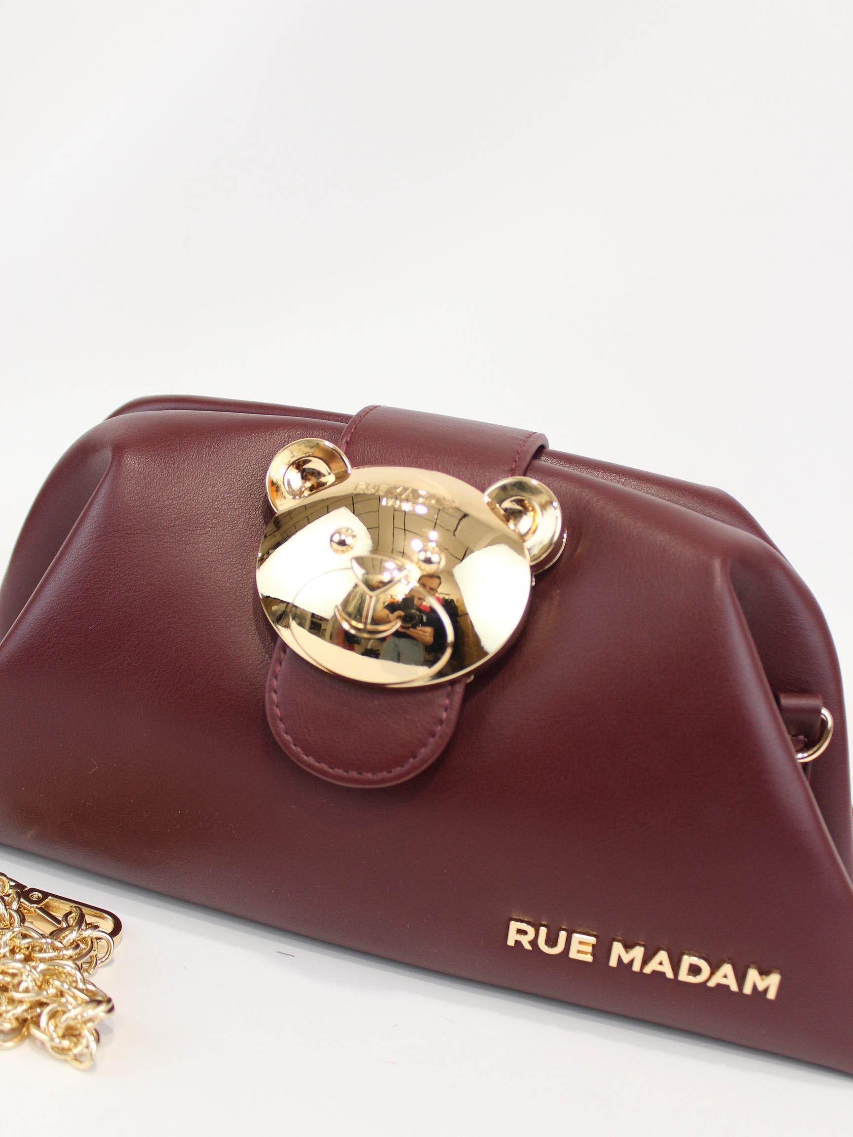 borsa the pouch orsetto 1487 WINE RUE MADAM PARIS 