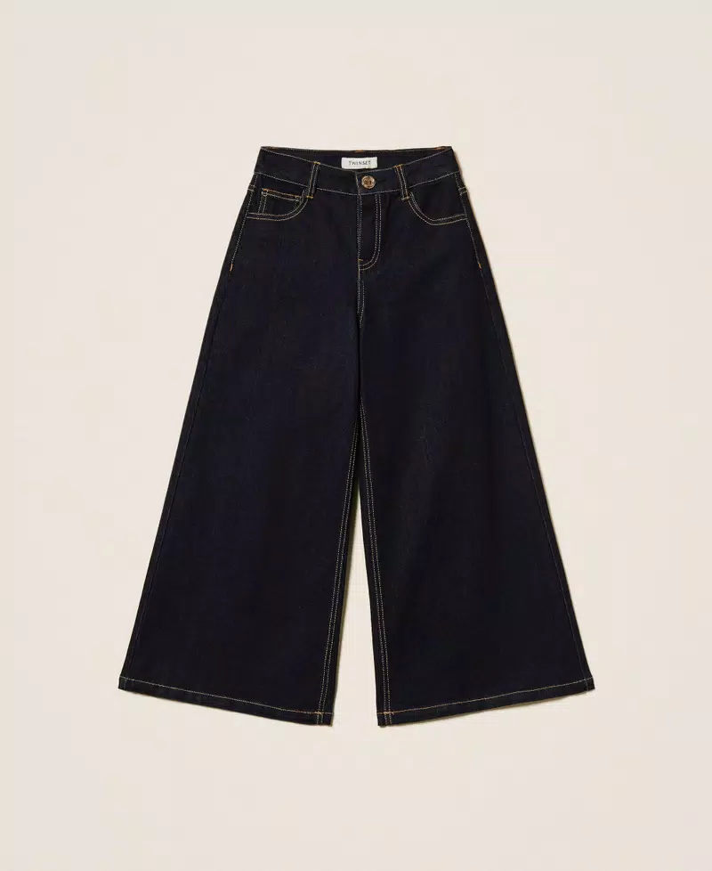 jeans wide leg 252GJ2280 06295 TWINSET GIRL 