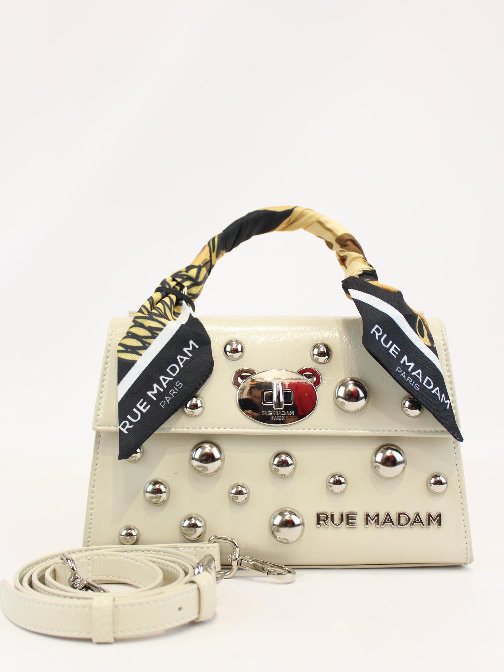 borsa mini teddy studs 1519 OFF WHITE RUE MADAM PARIS 