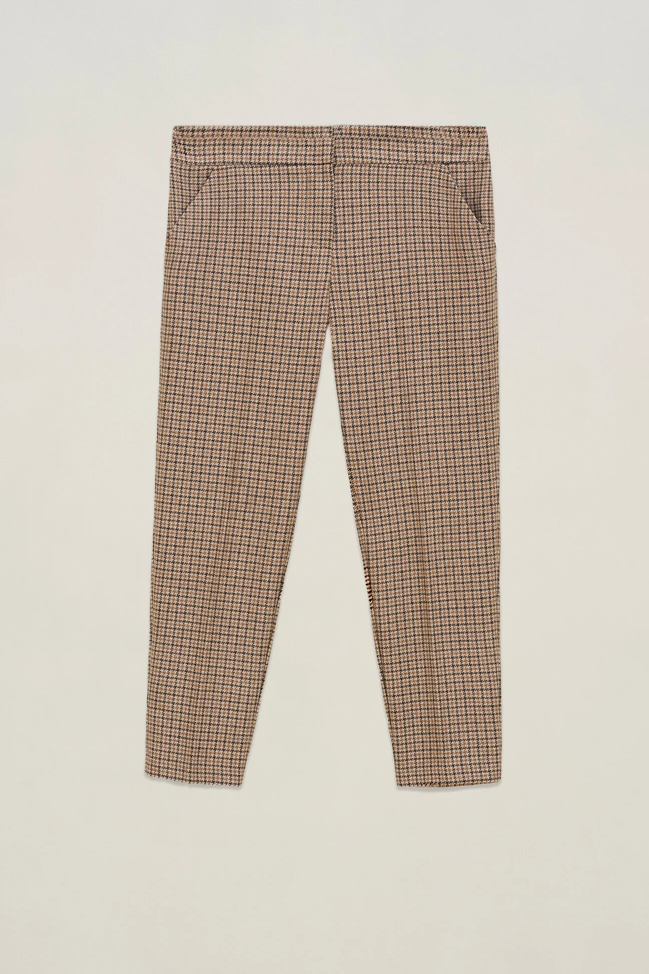 pantalone a sigaretta pied de poule POAC04 04 CARLAG 