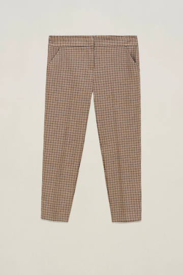 pantalone a sigaretta pied de poule POAC04 04 CARLAG 