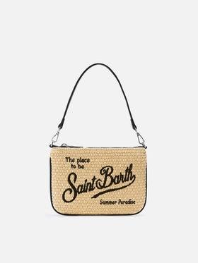 pochette parisienne mini straw PARISIENNE 00421 MC2 SAINT BARTH 