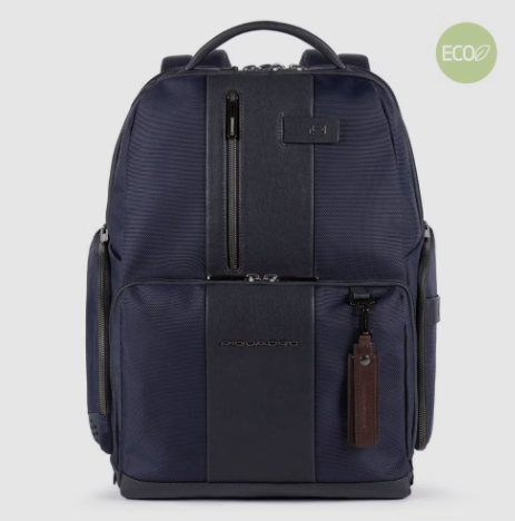 zaino bag motic in tessuto CA4439BR2BM BLU PIQUADRO 