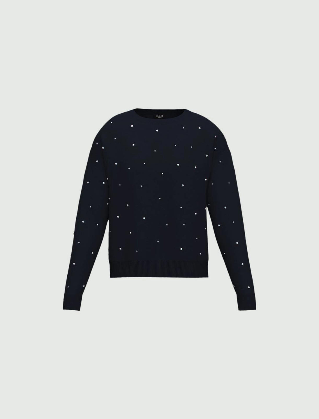 maglia oversize con applicazioni EMBASSY 010 EMME MARELLA 