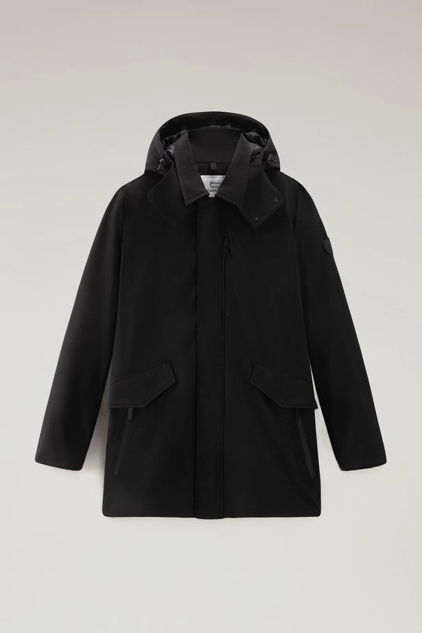 Cappotto Barrow mac in tech softshell CFWOOU0792MRUT3496 100 WOOLRICH 