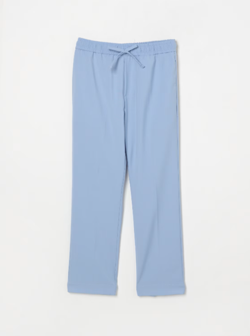 pantalone con coulisse MR2891 AZZURRO MANUEL RITZ KIDS 