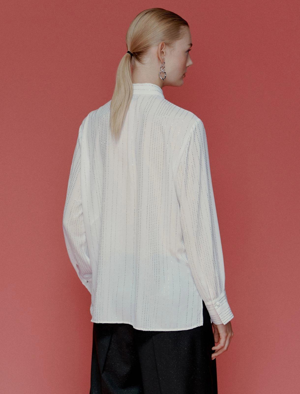 camicia in georgette con strass BE 001 MARella 