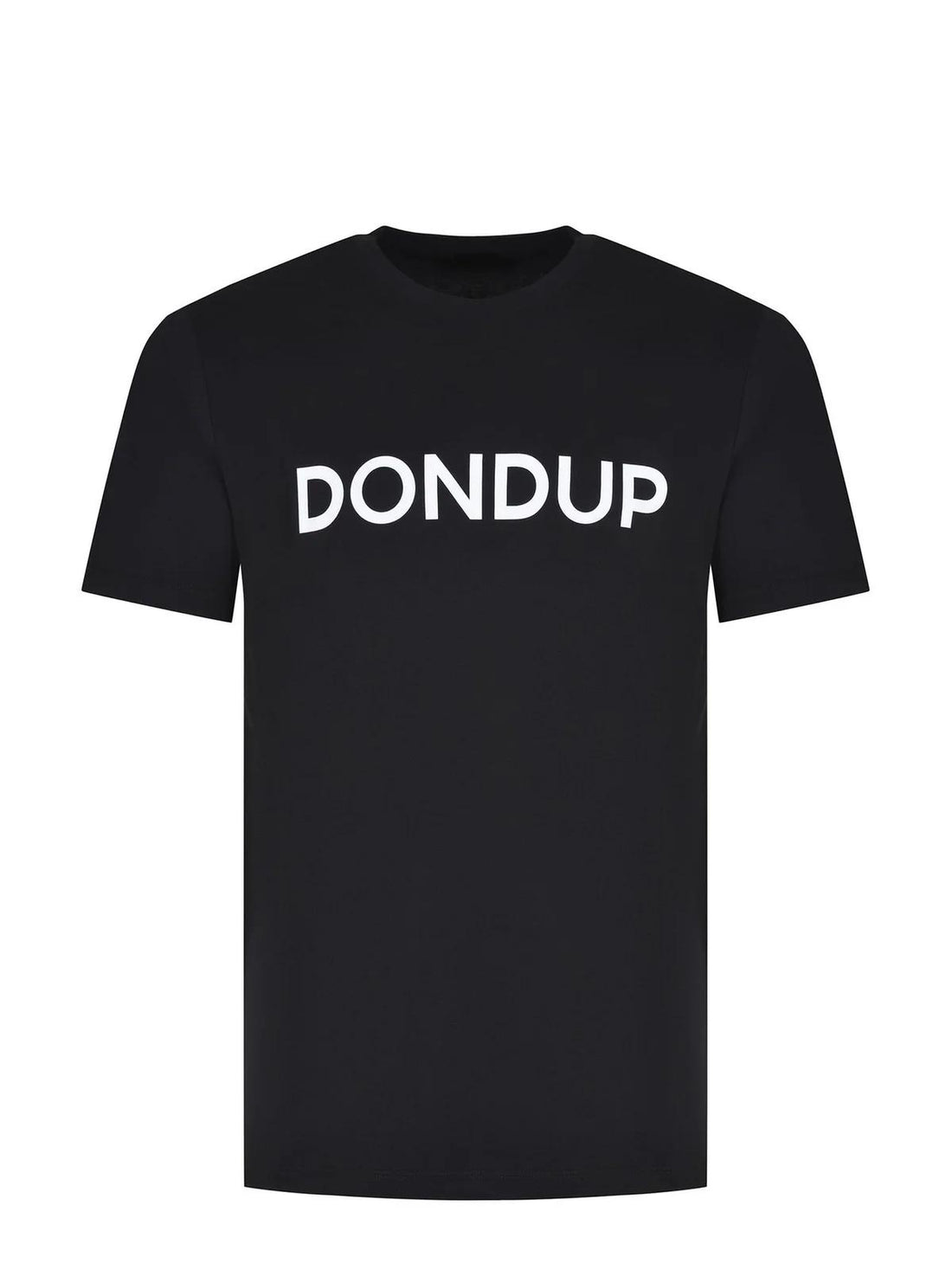 t-shirt con logo scritta US198JF0309UML4 999 DONDUP 