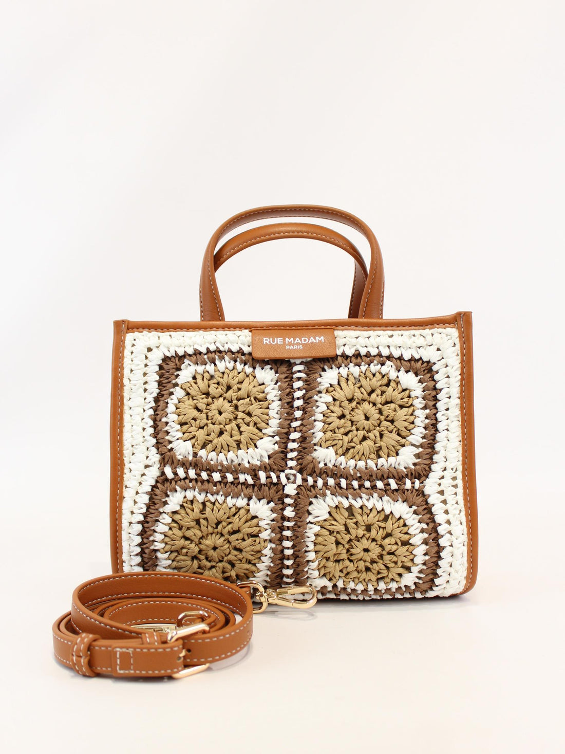 borsa carioca mini tote 1454 NATURAL RUE MADAM PARIS 