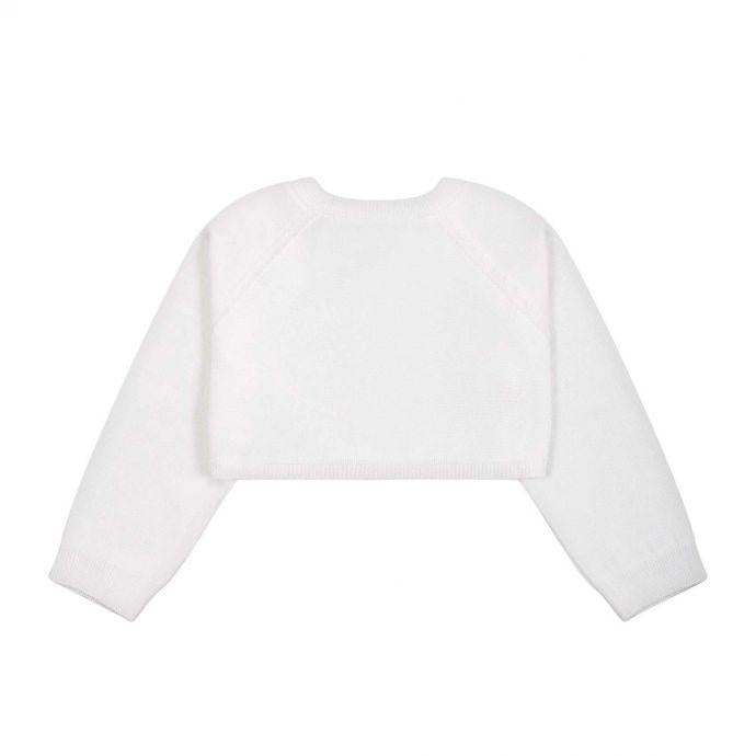 cardigan con scritta strass SS9000 X0018 100 SIMONETTA 