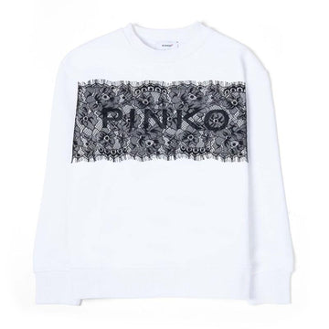 felpa cn dettaglio logo KFFE024 FF015 D839 PINKO 