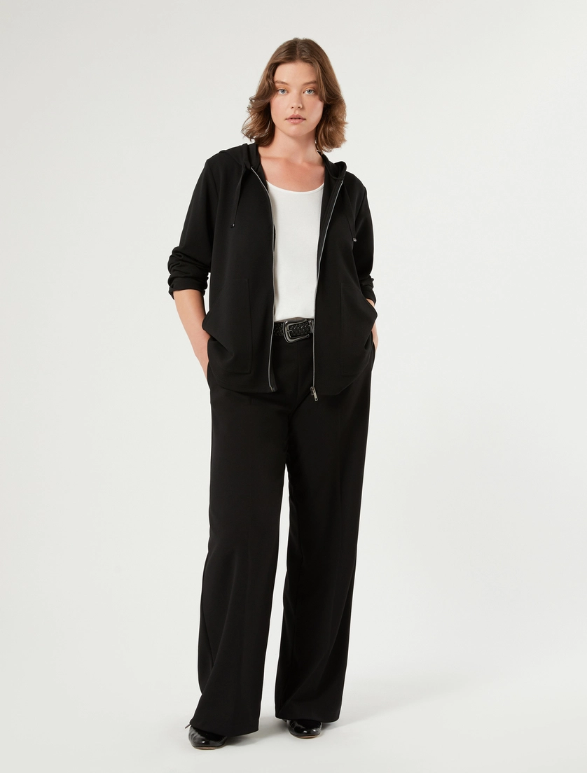 felpa full zip OSTILE 001 NOW MARINA RINALDI 