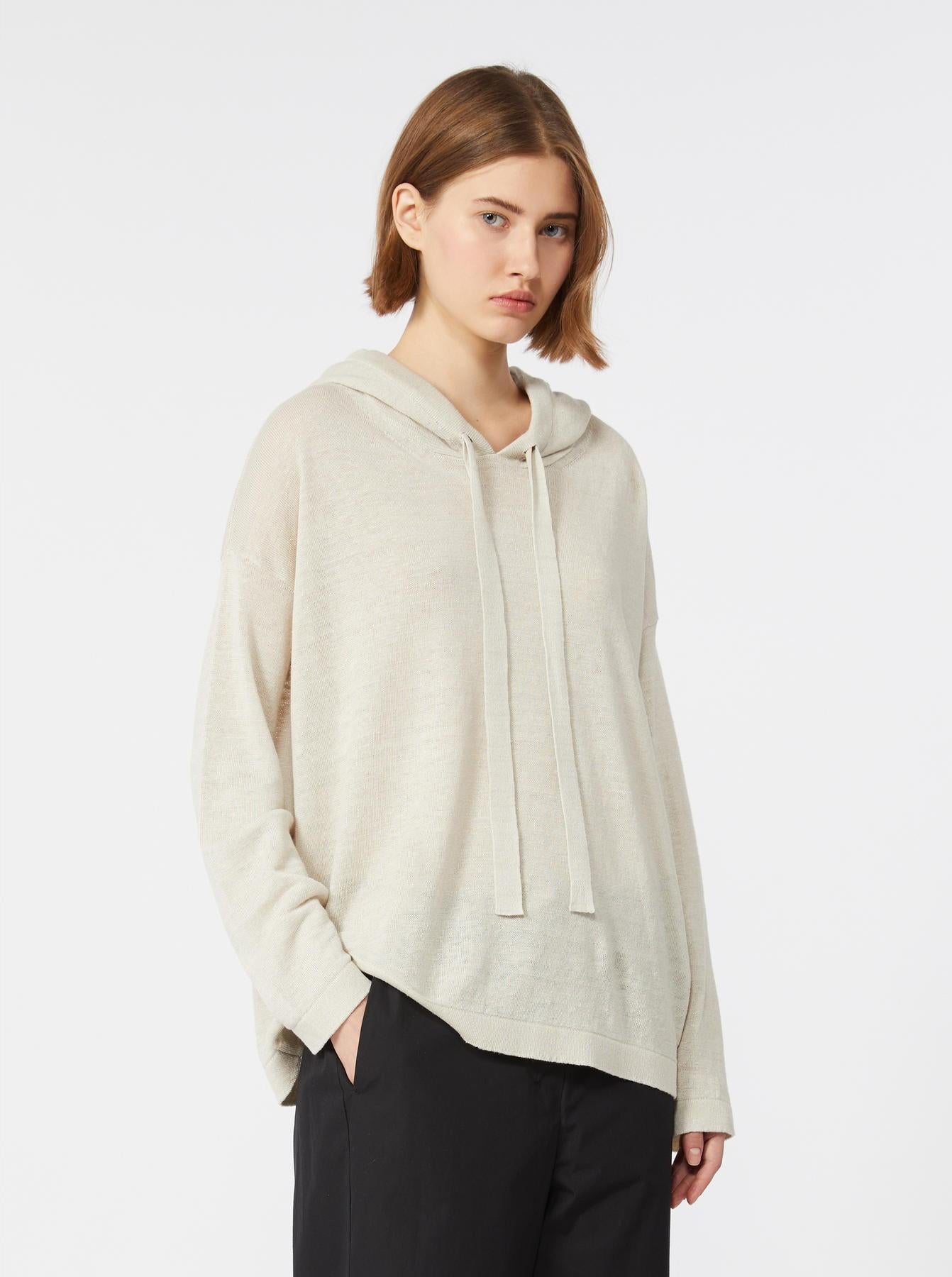 felpa in filato di lino SMMFAREA 002 S MAXMARA 