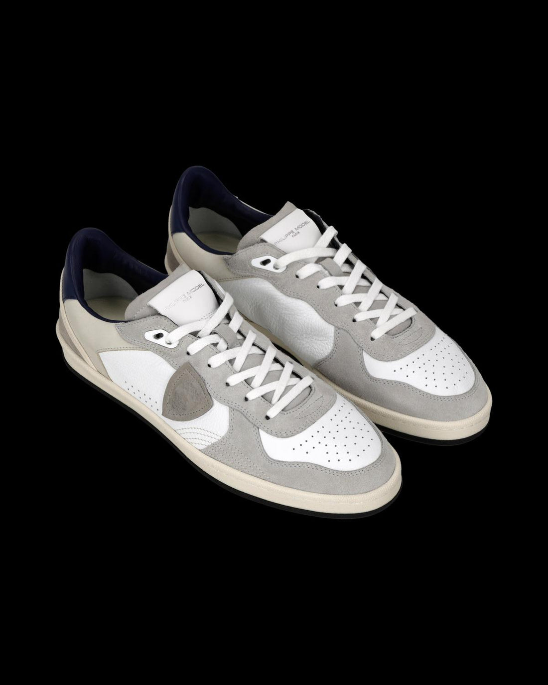 sneakers Pgal blu PGLU VD02 BLANC BLUE VD02 PHILIPPE MODEL 