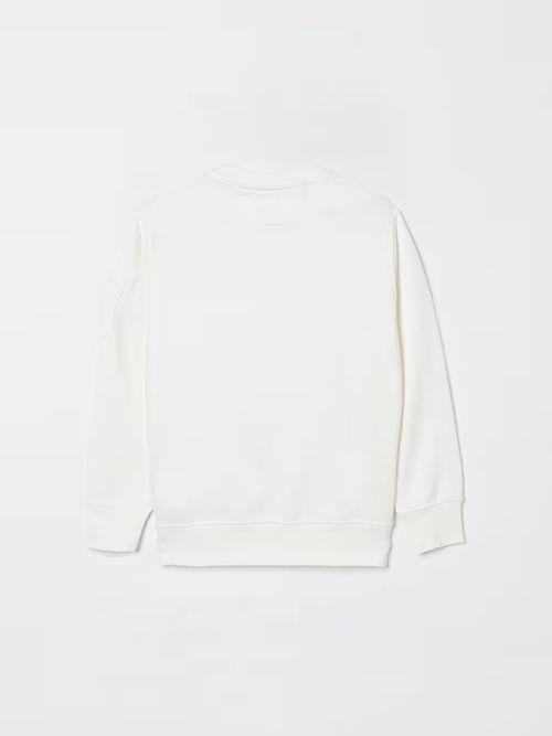 felpa con iconica lente CMF00XLCA76 10135 CP COMPANY KIDS 