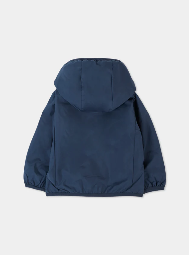 giubbino leggero con cappuccio I30006X WIND20 9000 NAVY SAVE the duck 