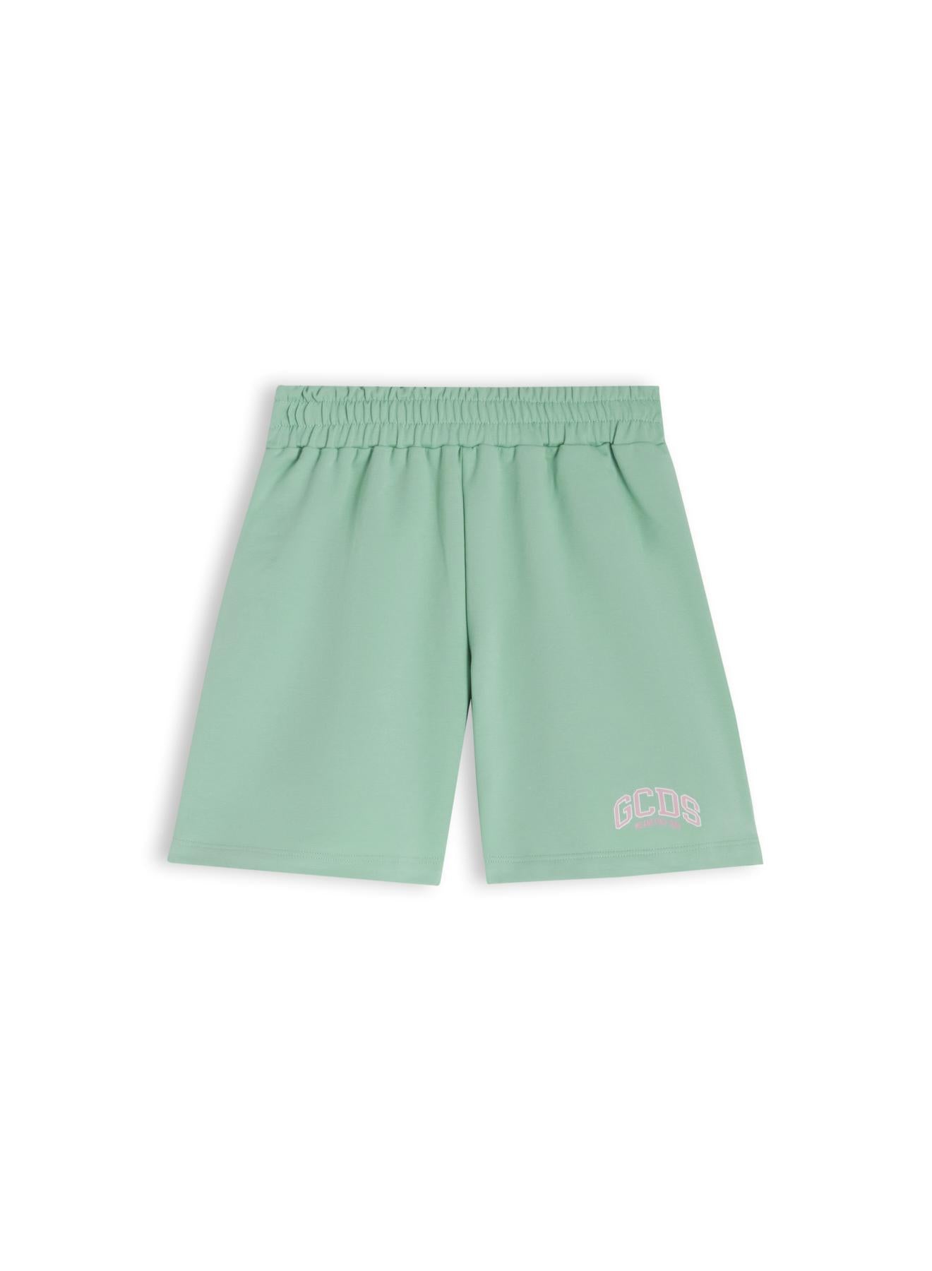 shorts con logo al fondo C1GJQL548F335 815P GCDS 