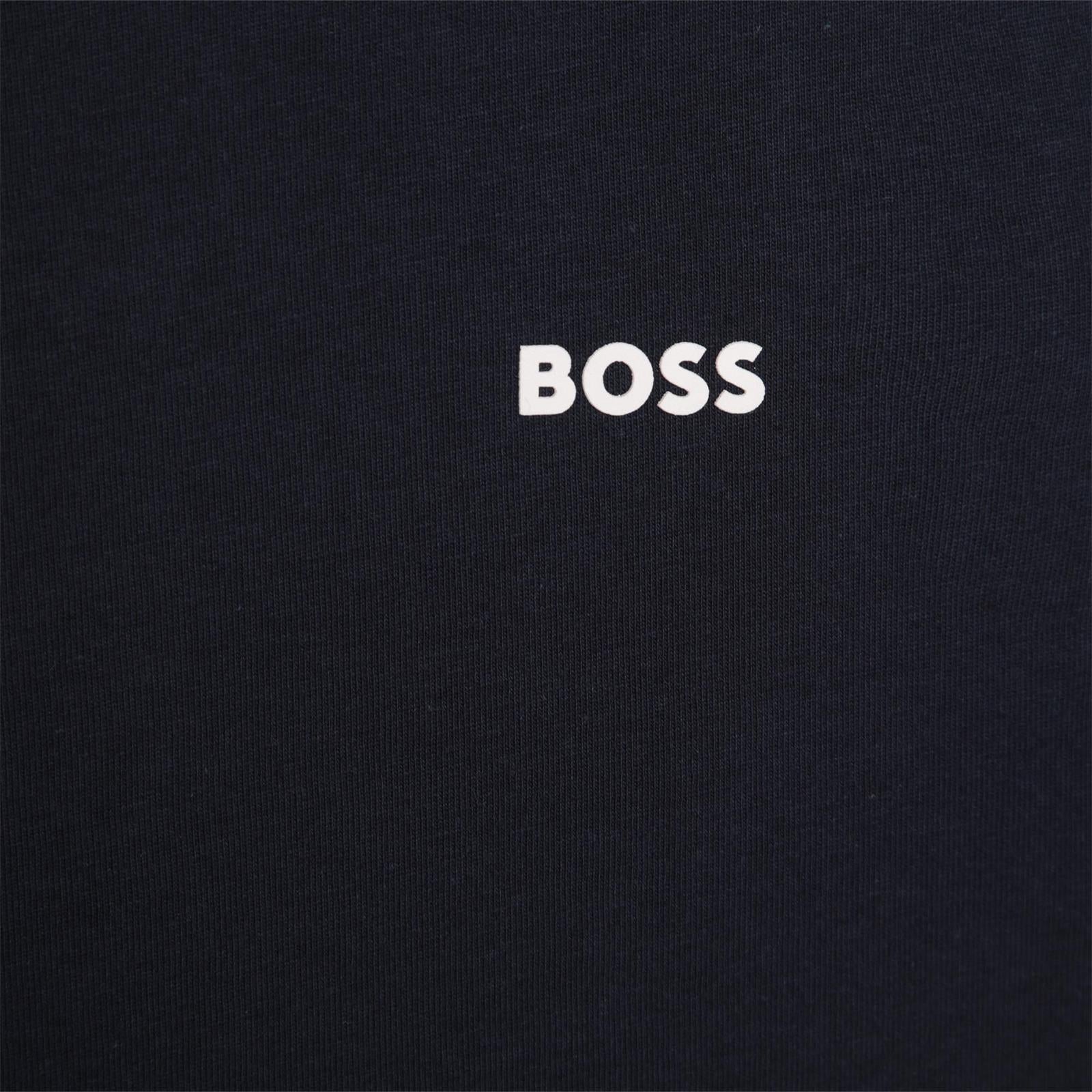 t-shirt mini logo petto J25P23 849 BOSS 