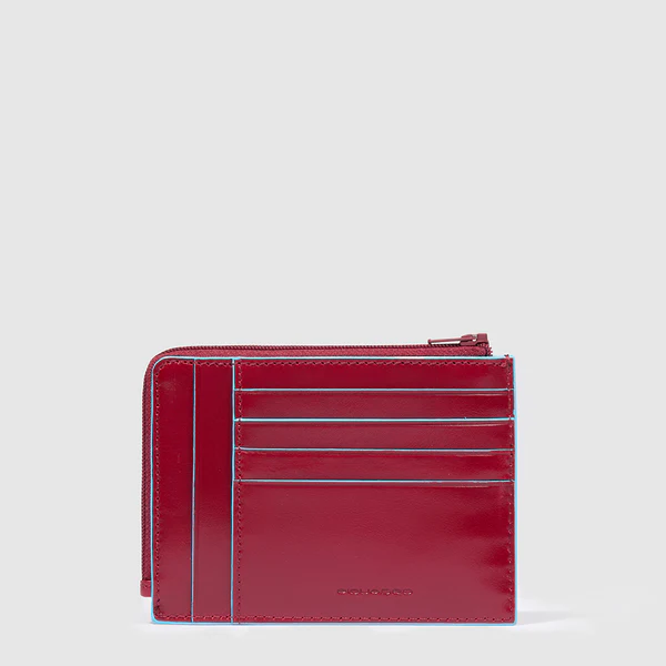 Portacarte pelle b2 PU1243B2R R PIQUADRO 