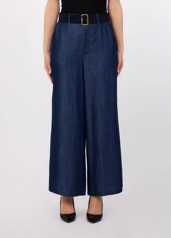 pantaloni cropped denim UA6314D0335 77000 LIU JO DENIM 