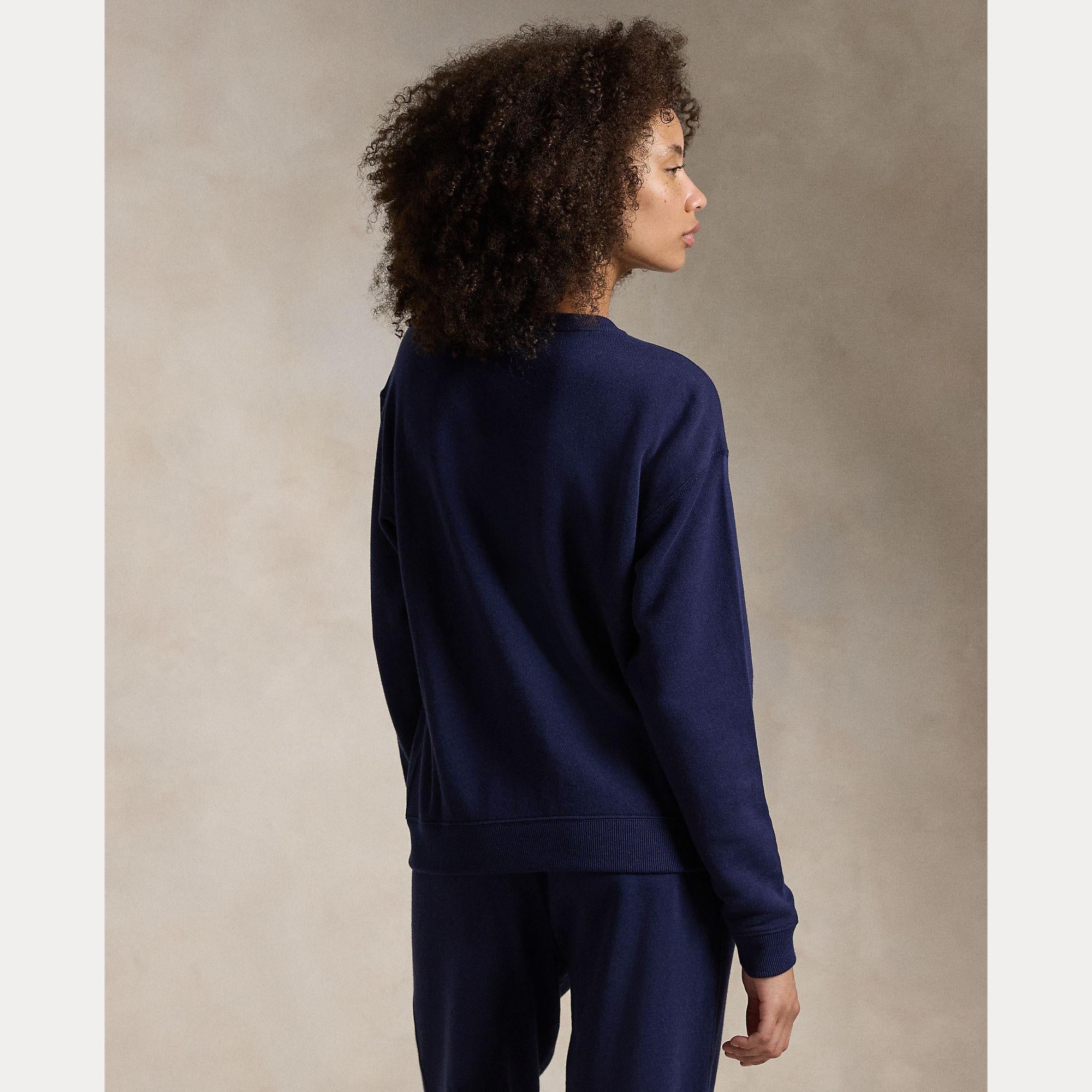 Felpa girocollo con pony 211-935582 010 RALPH LAUREN POLO 