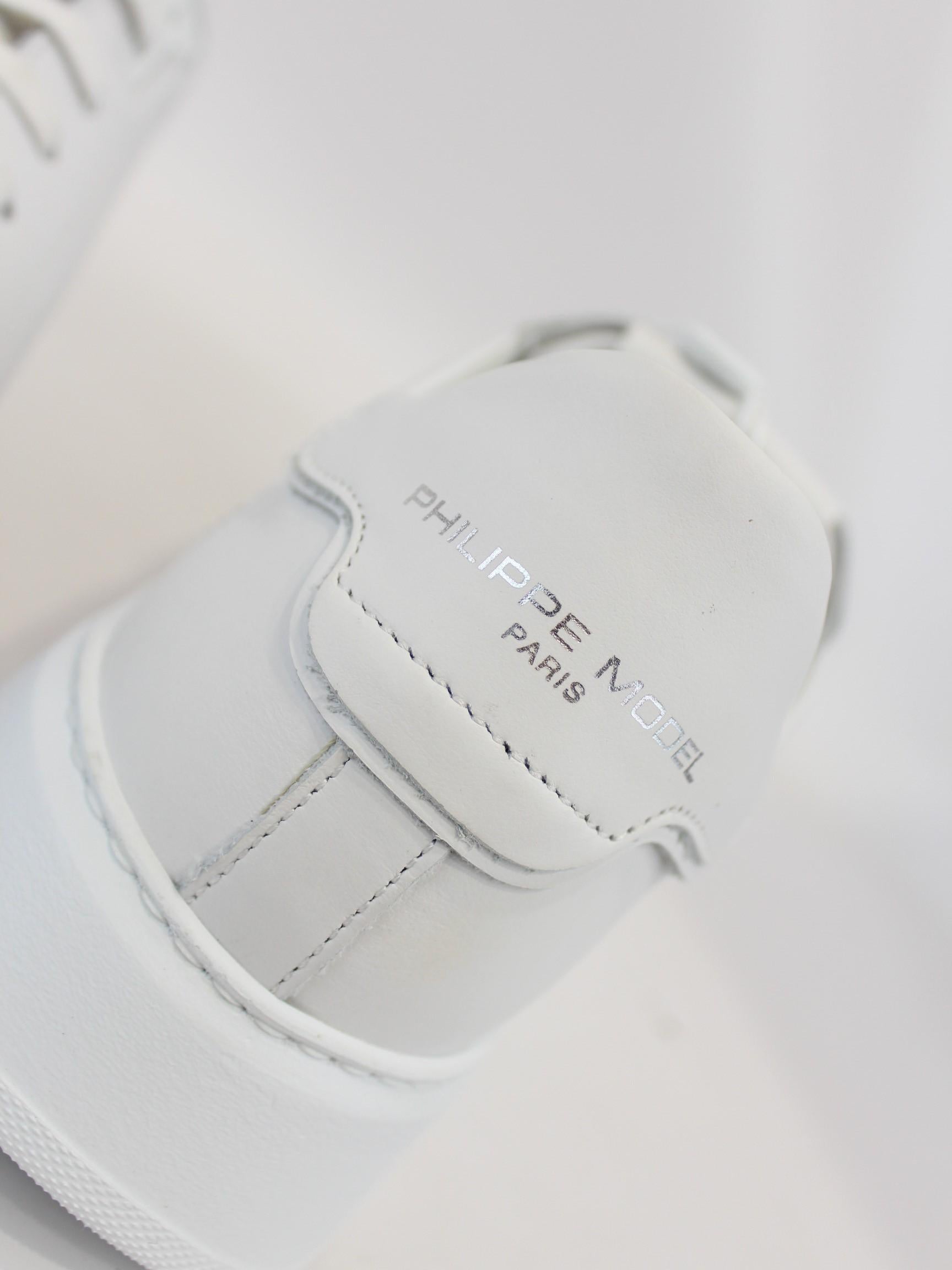 sneakers con logo in pelle BTLU V001 PHILIPPE MODEL 
