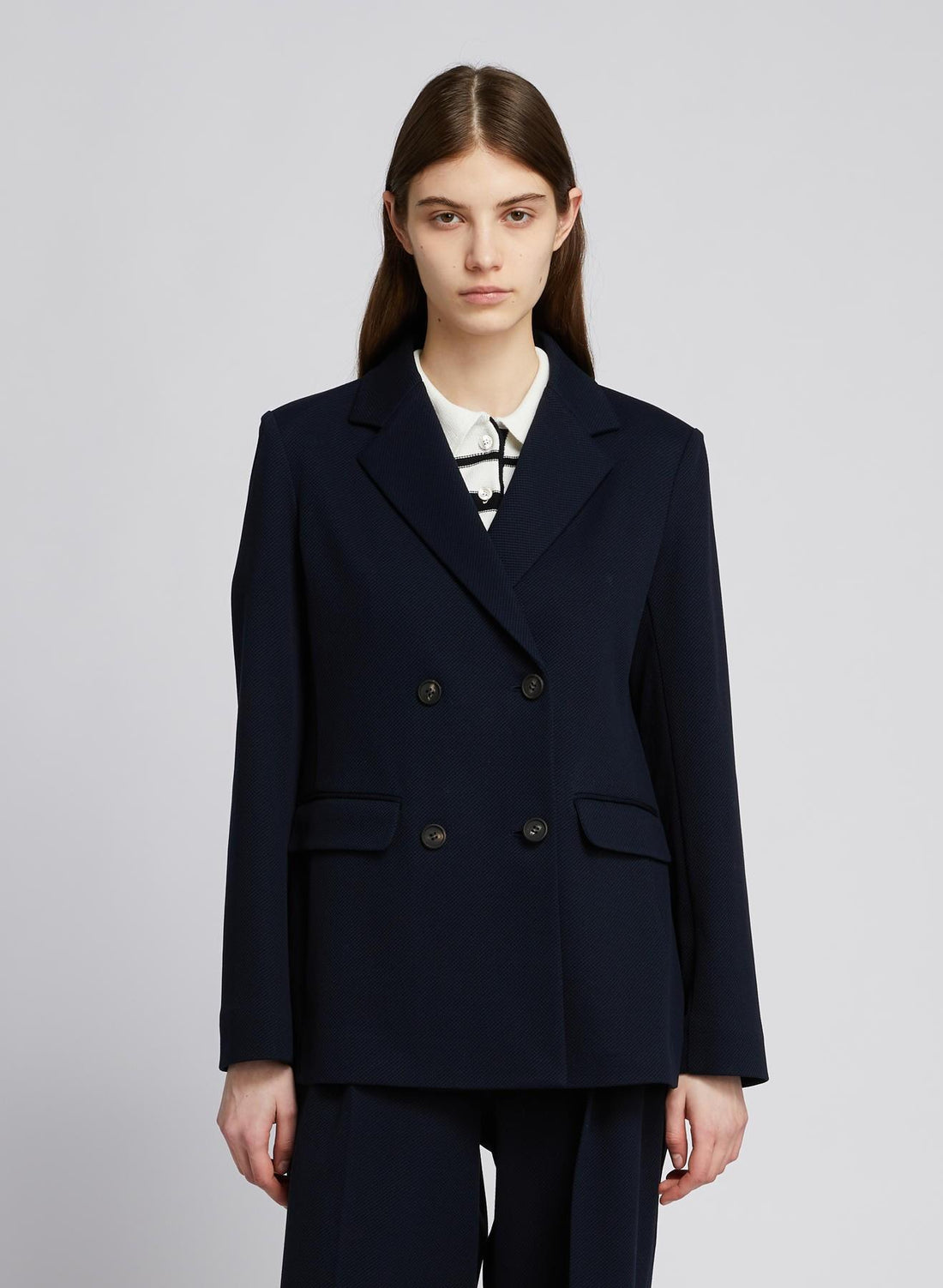 Blazer in jersey piquet di cotone MMLROTONDO 002 MM 