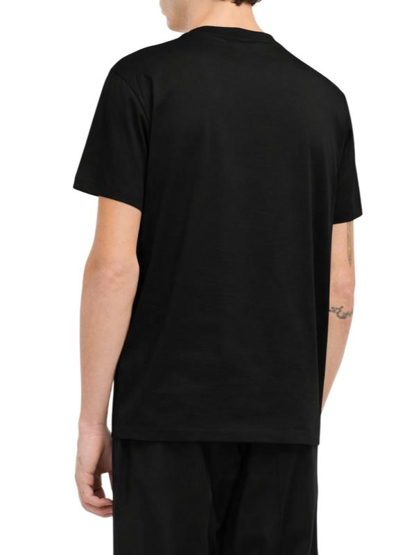 t-shirt con logo in tono 4030M001 263210 99 MANUEL RITZ 