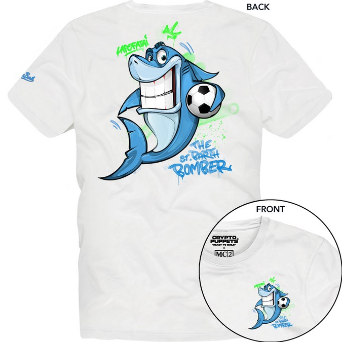 t-shirt boy con stampa TSHIRT BOY 01165H MC2 SAINT BARTH 